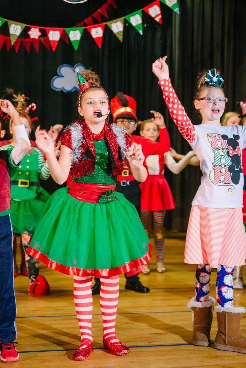 MSMAX أحذية باليه MSMAX للفتيات والأولاد الصغار حذاء رقص ذو نعل مقسم فضي - Image 5